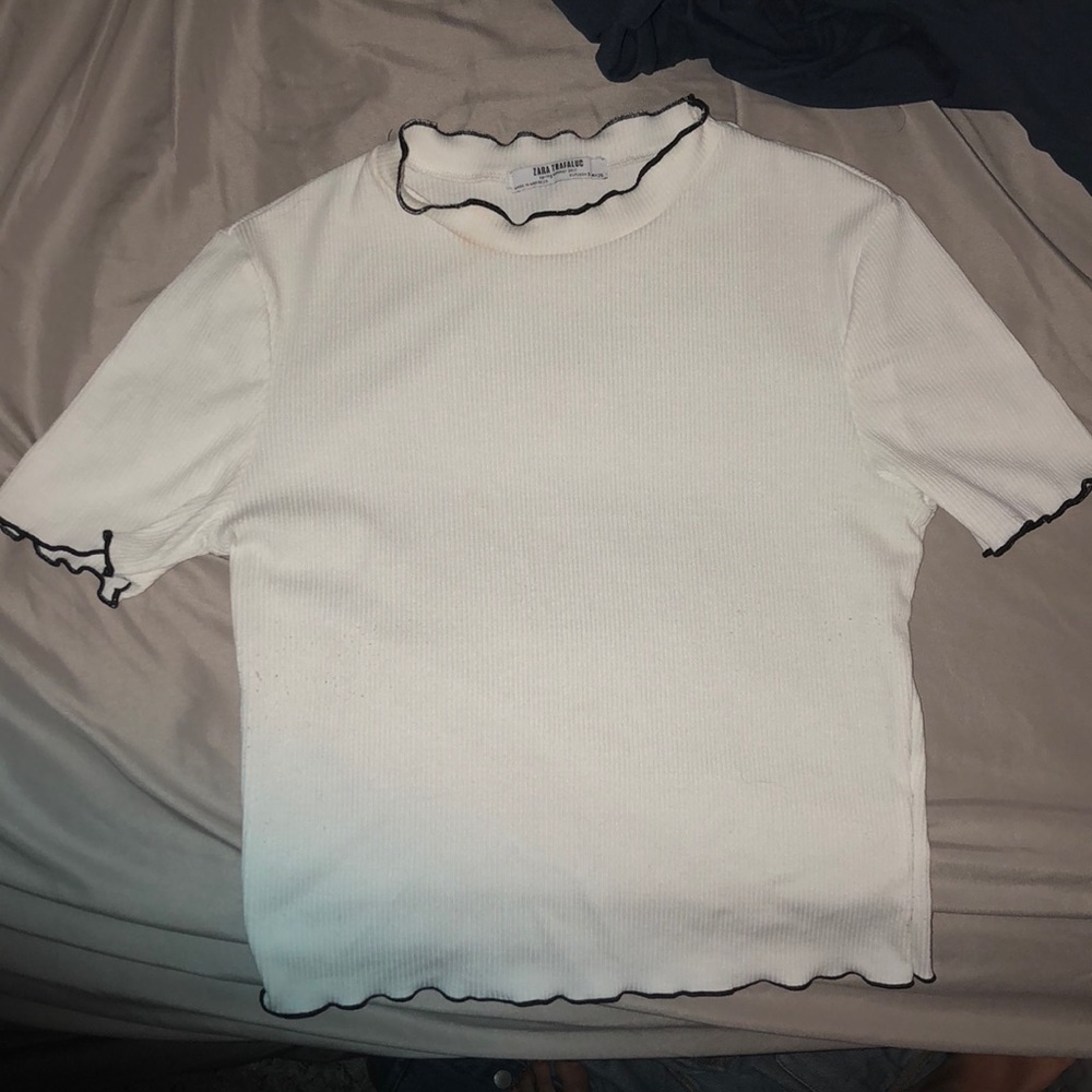 Zara turtleneck tee